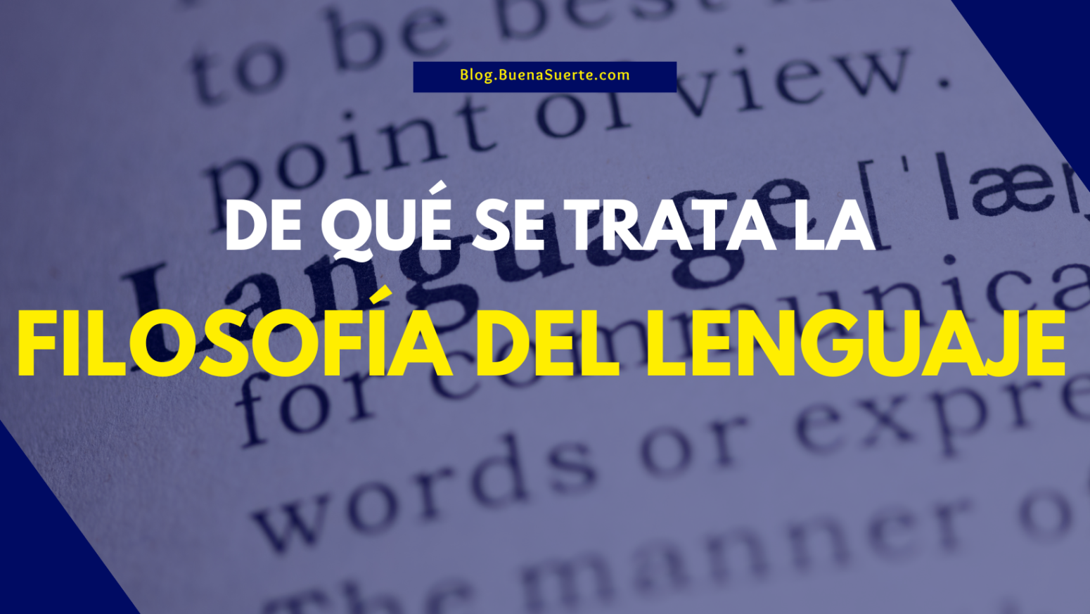 La filosofía del lenguaje y su importancia Nuestro Blog